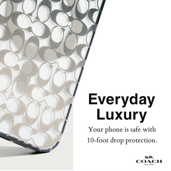 Coach Signature Heritage iPhone 15 Pro Case | NWT / Deep Forest - Picture 8 of 9